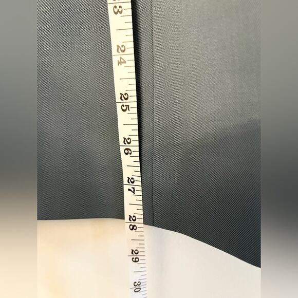 Everlane The ’80s Italian Wool Blazer teal oversized 3 button office casual - Picture 10 of 11